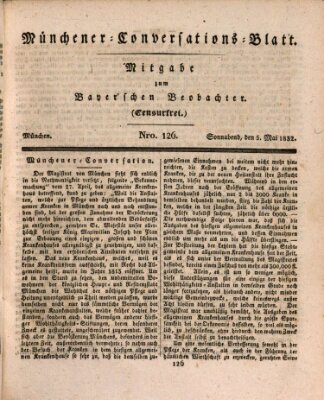 Münchener Conversations-Blatt (Bayer'scher Beobachter) Samstag 5. Mai 1832