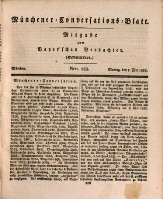 Münchener Conversations-Blatt (Bayer'scher Beobachter) Montag 7. Mai 1832