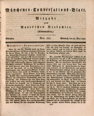 Münchener Conversations-Blatt (Bayer'scher Beobachter) Mittwoch 30. Mai 1832