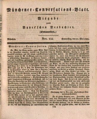 Münchener Conversations-Blatt (Bayer'scher Beobachter) Donnerstag 31. Mai 1832