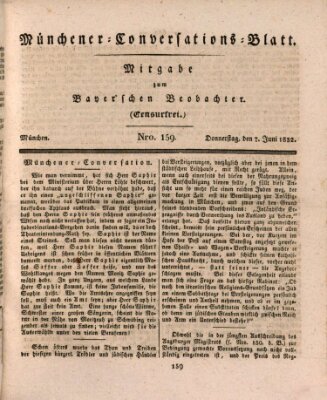 Münchener Conversations-Blatt (Bayer'scher Beobachter) Donnerstag 7. Juni 1832