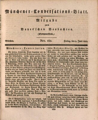 Münchener Conversations-Blatt (Bayer'scher Beobachter) Freitag 8. Juni 1832