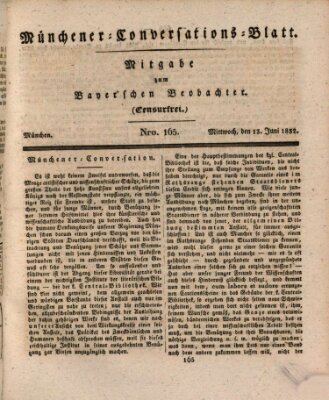 Münchener Conversations-Blatt (Bayer'scher Beobachter) Mittwoch 13. Juni 1832