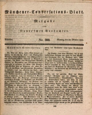 Münchener Conversations-Blatt (Bayer'scher Beobachter) Montag 29. Oktober 1832