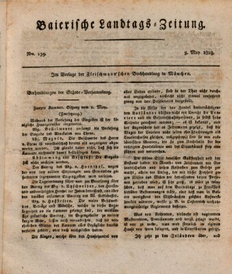 Baierische Landtags-Zeitung Montag 3. Mai 1819