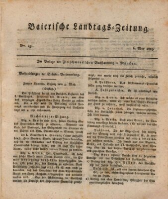 Baierische Landtags-Zeitung Donnerstag 6. Mai 1819