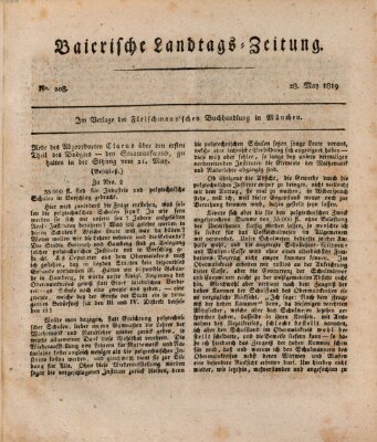 Baierische Landtags-Zeitung Freitag 28. Mai 1819