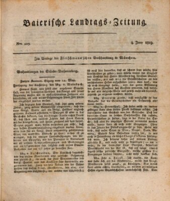 Baierische Landtags-Zeitung Freitag 4. Juni 1819