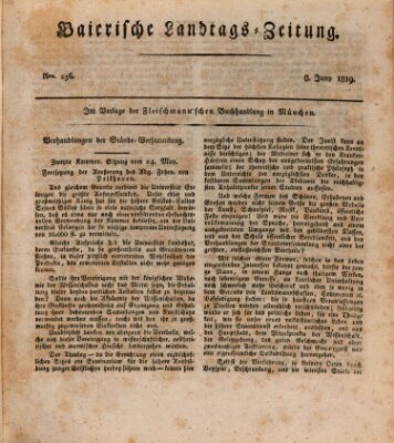 Baierische Landtags-Zeitung Dienstag 8. Juni 1819