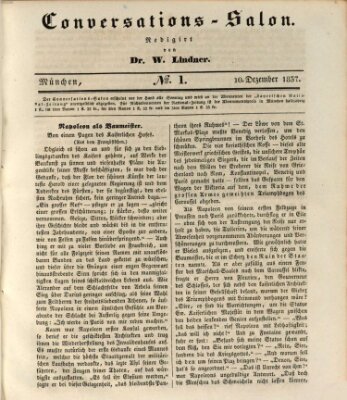 Bayerische National-Zeitung Sonntag 10. Dezember 1837