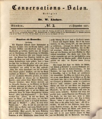 Bayerische National-Zeitung Sonntag 17. Dezember 1837