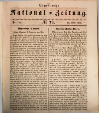 Bayerische National-Zeitung Freitag 11. Mai 1838