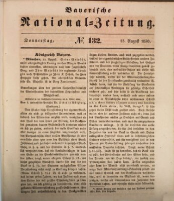 Bayerische National-Zeitung Donnerstag 23. August 1838