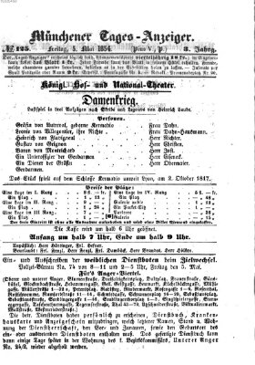 Münchener Tages-Anzeiger Freitag 5. Mai 1854