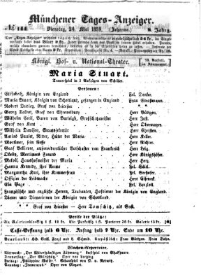 Münchener Tages-Anzeiger Dienstag 24. Mai 1859