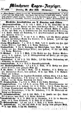 Münchener Tages-Anzeiger Samstag 28. Mai 1859