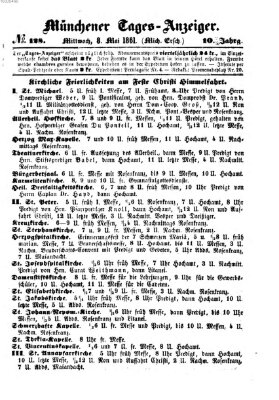 Münchener Tages-Anzeiger Donnerstag 9. Mai 1861