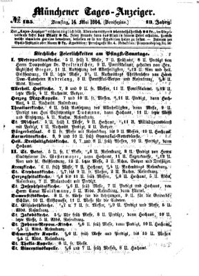 Münchener Tages-Anzeiger Samstag 14. Mai 1864