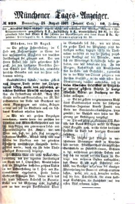 Münchener Tages-Anzeiger Donnerstag 29. August 1867