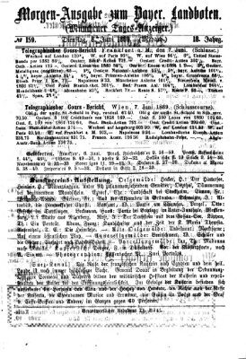 Münchener Tages-Anzeiger Dienstag 8. Juni 1869