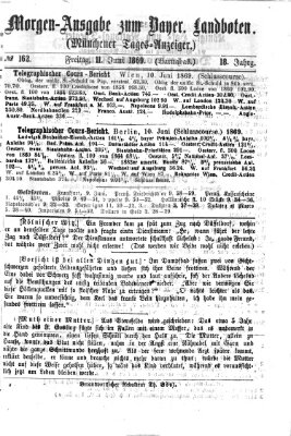 Münchener Tages-Anzeiger Freitag 11. Juni 1869