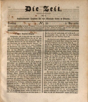 Die Zeit Samstag 5. Mai 1832