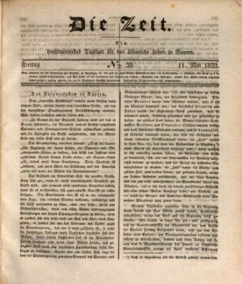 Die Zeit Freitag 11. Mai 1832