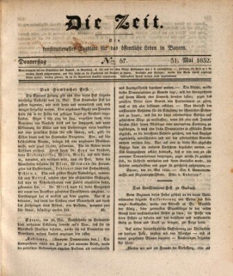 Die Zeit Donnerstag 31. Mai 1832