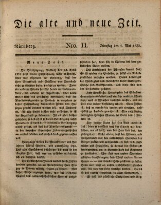 Die alte und neue Zeit Dienstag 1. Mai 1832