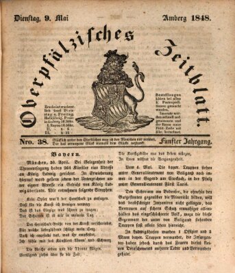 Oberpfälzisches Zeitblatt (Amberger Tagblatt) Dienstag 9. Mai 1848