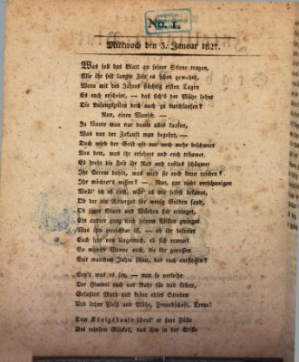 Allgemeines Intelligenz-Blatt der Stadt Nürnberg Mittwoch 3. Januar 1827