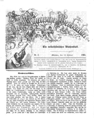 Der bayerische Beobachter Sonntag 14. Februar 1864