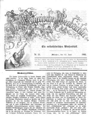 Der bayerische Beobachter Sonntag 12. Juni 1864