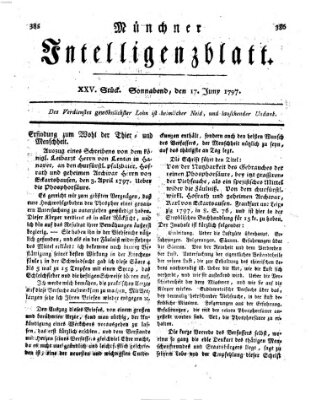 Münchner Intelligenzblatt Samstag 17. Juni 1797