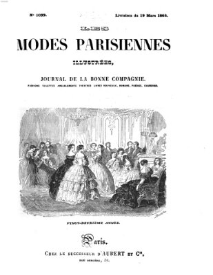 Les Modes parisiennes Samstag 19. März 1864