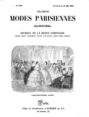 Les Modes parisiennes Samstag 14. Mai 1864