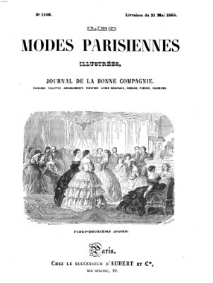 Les Modes parisiennes Samstag 21. Mai 1864