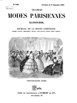 Les Modes parisiennes Samstag 17. September 1864