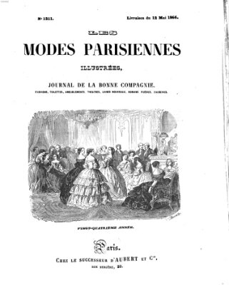 Les Modes parisiennes Samstag 12. Mai 1866