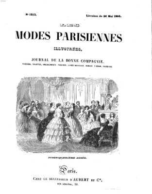 Les Modes parisiennes Samstag 26. Mai 1866