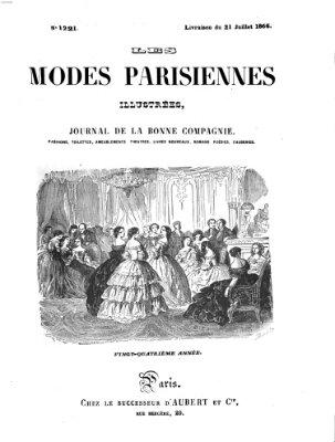 Les Modes parisiennes Samstag 21. Juli 1866