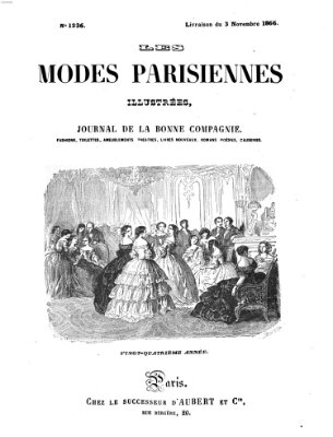 Les Modes parisiennes Samstag 3. November 1866