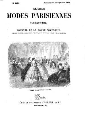 Les Modes parisiennes Samstag 14. September 1867