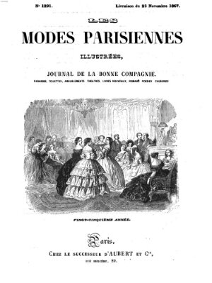 Les Modes parisiennes Samstag 23. November 1867