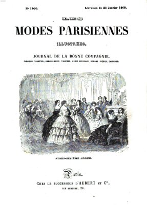 Les Modes parisiennes Samstag 25. Januar 1868