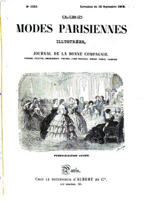 Les Modes parisiennes Samstag 12. September 1868