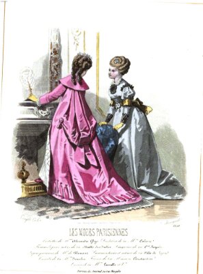 Les Modes parisiennes Samstag 13. März 1869