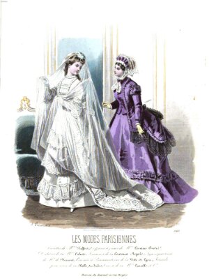 Les Modes parisiennes Samstag 20. März 1869