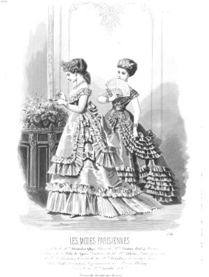 Les Modes parisiennes Samstag 17. April 1869