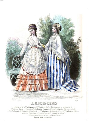 Les Modes parisiennes Samstag 19. Juni 1869